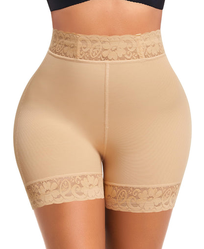 DERCA Padded Underwear for Women Butt Lifting Shapewear Booty Pads Hip Enhancer Lace Boyshorts