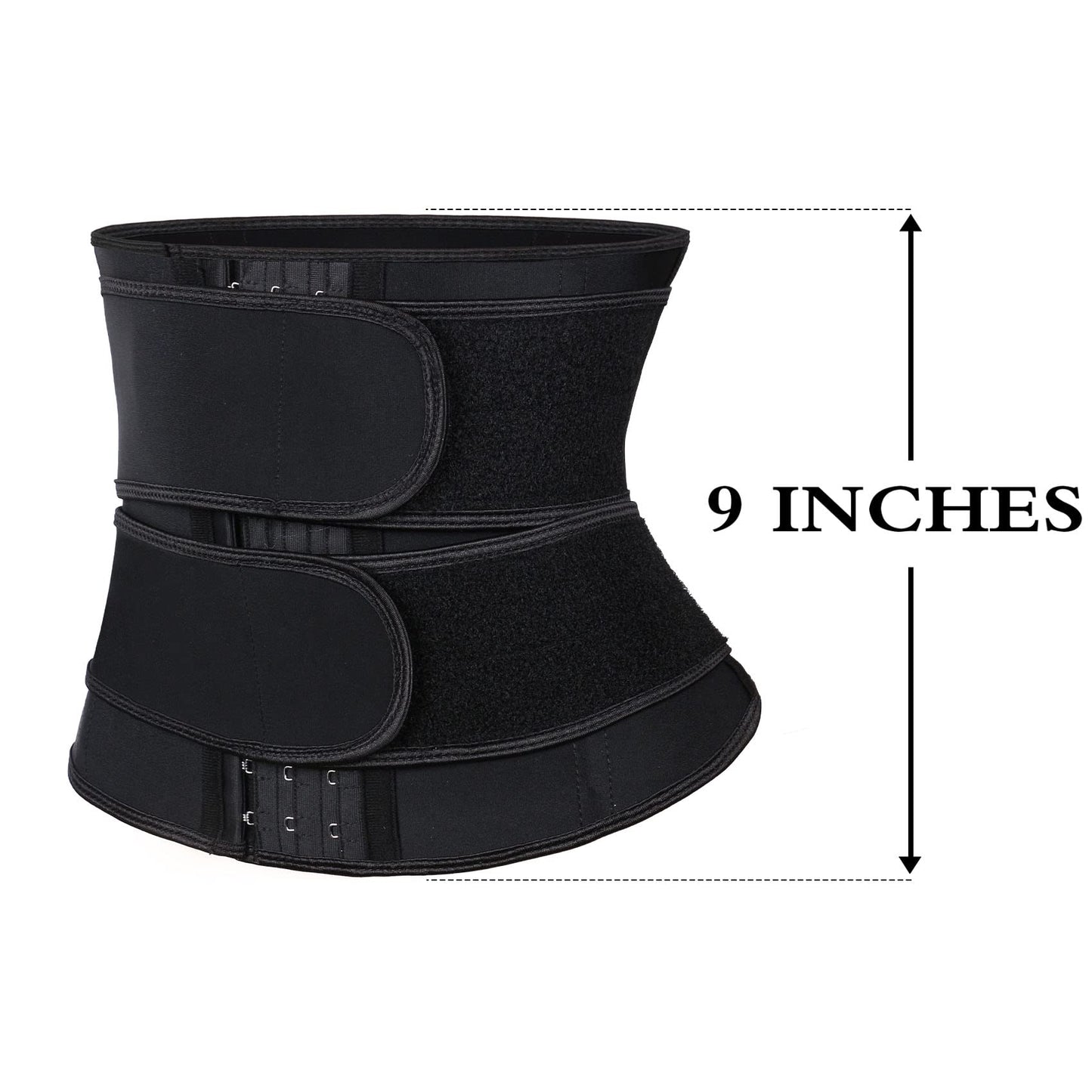 Atbuty Short Torso Waist Trainers Cincher for Women Corset Underbust Latex Sport Girdle Hourglass Body Shaper