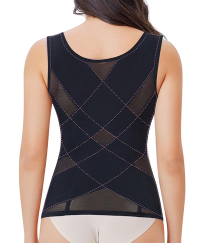 Nebility Waist Trainer for Women Corset Shapewear Tummy Control Body Shaper Vest Waist Cincher Shapewear