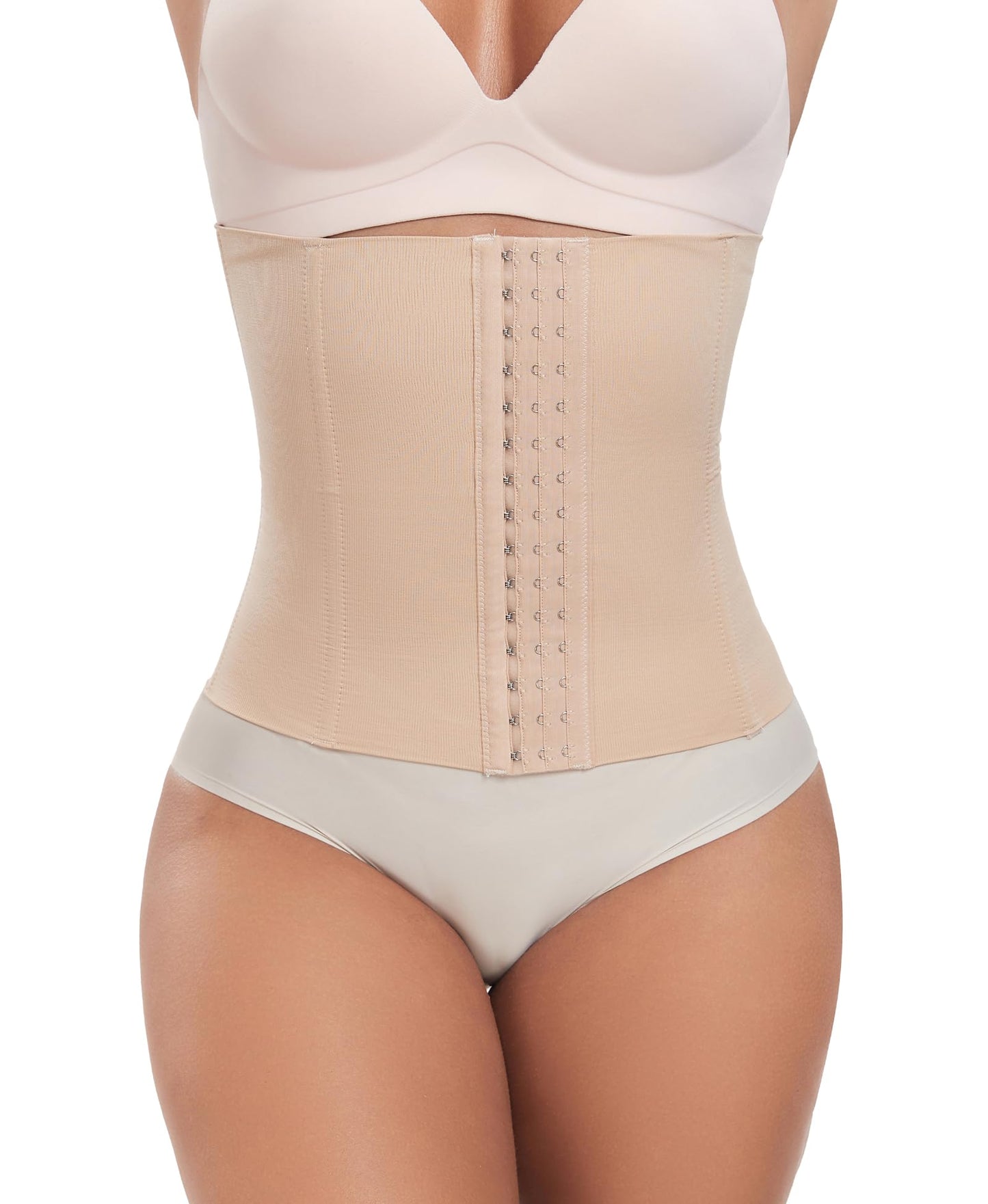 Werena Waist Trainer for Women Corset Shapewear Tummy Control Slimming Body Shaper Girdle Waist Cincher Belly Band