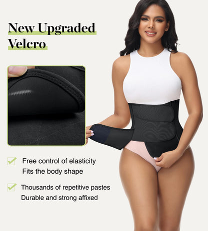 SHAPSHE Waist Trainer for Women Postpartum Recovery Wrap Waist Cincher Corset Shapewear Belly Band