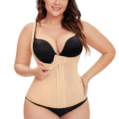 Eleady Womens Waist Trainer Corset Vest Weight Loss Breathable Tank Tops Tummy Control Shapewear Slimming Body Shaper