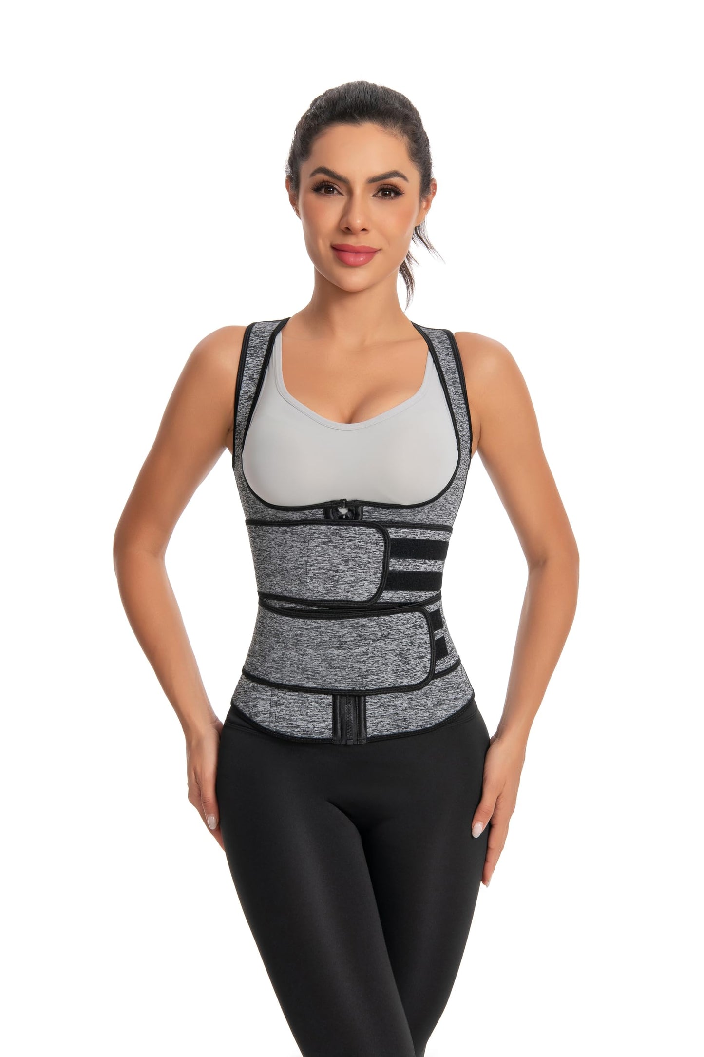 Corset Top Bodysuit Plus Size Black Shapewear Waist Trainer Corset Top