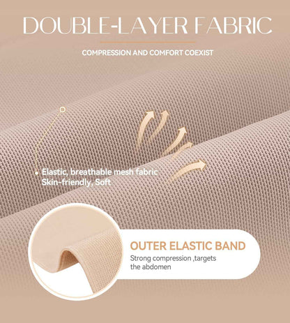 SHAPSHE Waist Trainer For Women Tummy Control Corset Waist Cincher Shapewear Workout Faja Body Shaper With Hooks