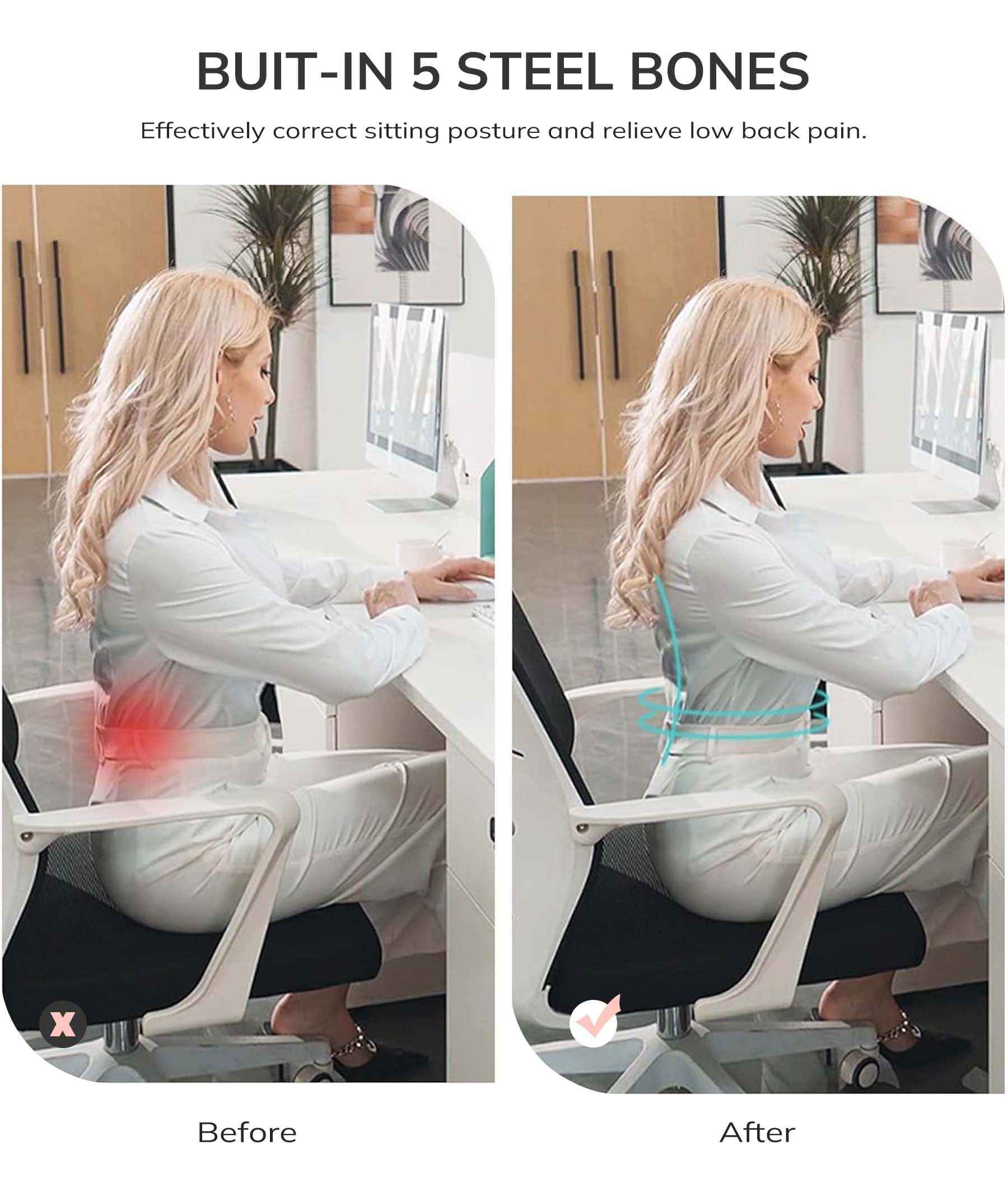 LODAY Waist Trainer for Women Corset Shapewear Tummy Control Faja Body Shaper Waist Cincher