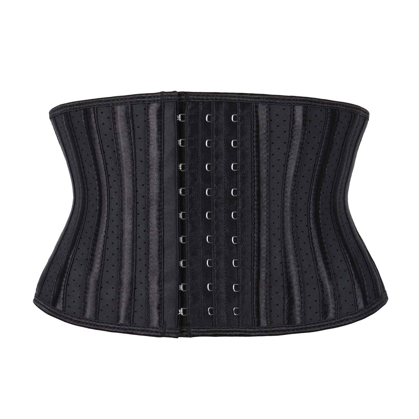 Atbuty Super Short Torso Waist Trainers Cincher Corset Tummy Shaper Slimming Latex Girdle