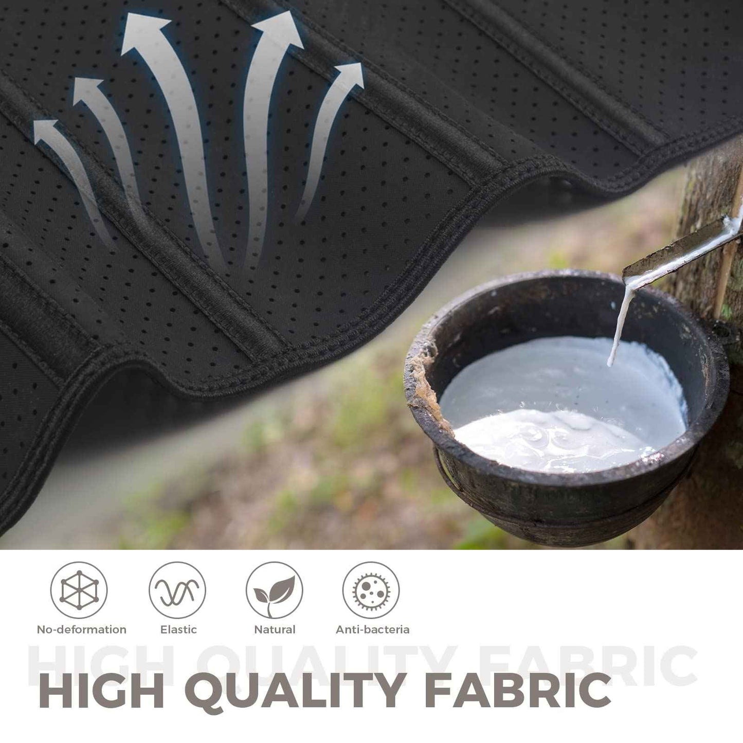 YADIFEN Corset Waist Trainer for Women, Latex Waist Cincher Workout Body Shaper Breathable Girdle Sport Belt