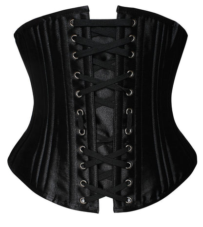 SHAPERX Women's Waist Training Corsets Underbust Heavy Duty 26 Steel Boned Hourglass Silhouette Body Shaper