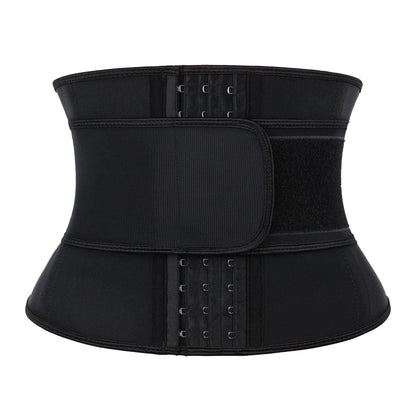 Atbuty Short Torso Waist Trainers Cincher for Women Corset Underbust Latex Sport Girdle Hourglass Body Shaper