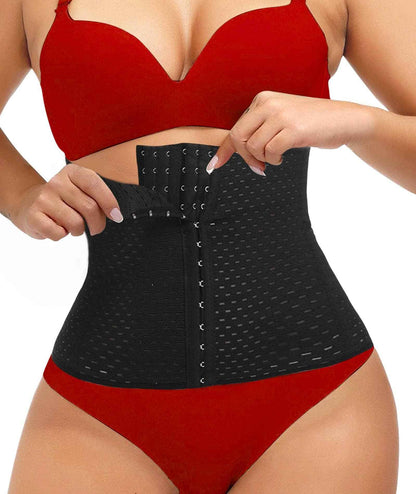 Waist Trainer for Women Lower Belly Fat Hourglass Body Shaper Waist Cincher Shapewear with Steel Bones Extender