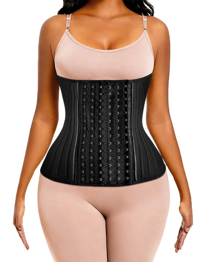 ECOWALSON Waist Trainer for Women - 9/25 Steel Bones & Additional Extender Cincher Corset for Hourglass body Shaper