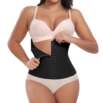 Werena Waist Trainer for Women Corset Shapewear Tummy Control Slimming Body Shaper Girdle Waist Cincher Belly Band