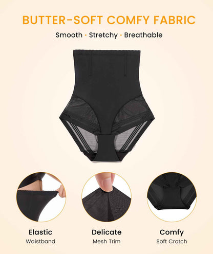 SIMIYA Tummy Control Shapewear for Women High Waist Trainer Shaping Underwear Panties Girdle Stomach Compression Body Shaper