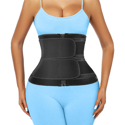 Atbuty Short Torso Waist Trainers Cincher for Women Corset Underbust Latex Sport Girdle Hourglass Body Shaper