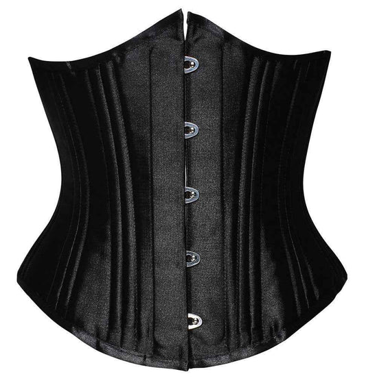 SHAPERX Women's Waist Training Corsets Underbust Heavy Duty 26 Steel Boned Hourglass Silhouette Body Shaper