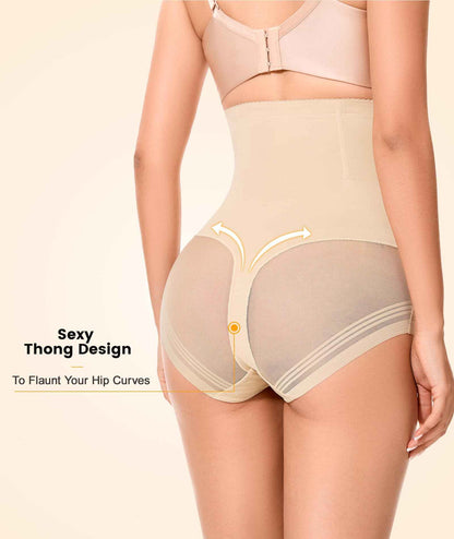 SIMIYA Tummy Control Shapewear for Women High Waist Trainer Shaping Underwear Panties Girdle Stomach Compression Body Shaper