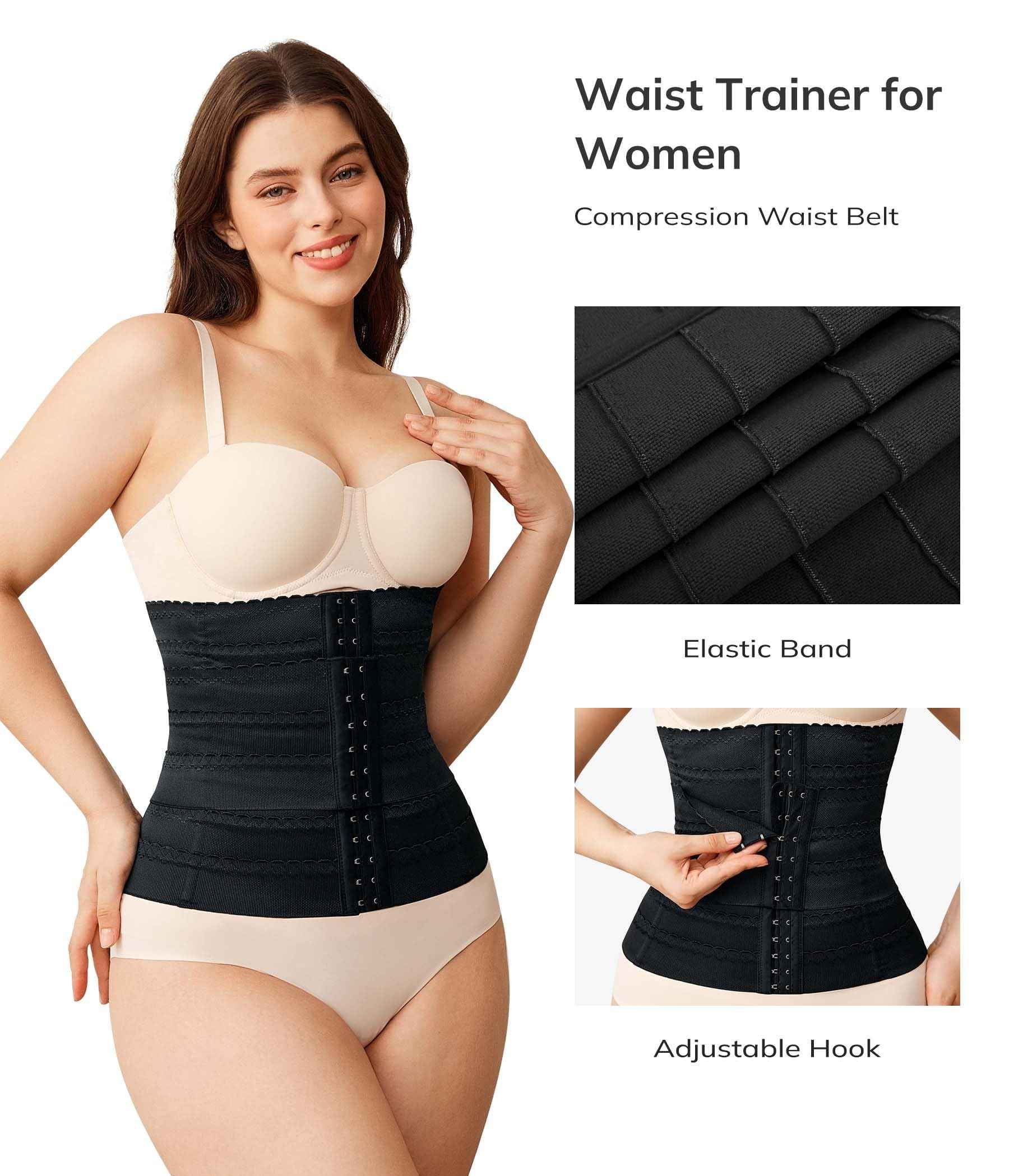 LODAY Waist Trainer for Women Corset Shapewear Tummy Control Faja Body Shaper Waist Cincher