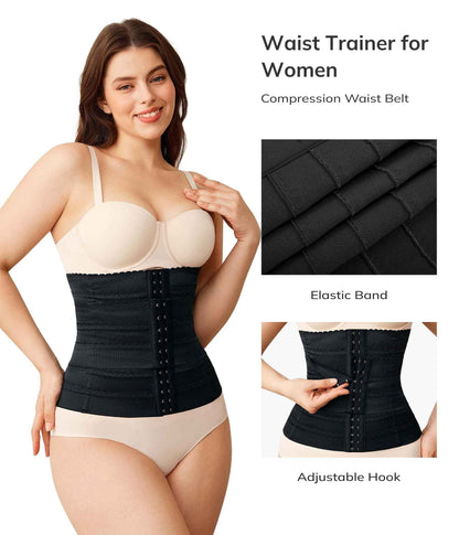 LODAY Waist Trainer for Women Corset Shapewear Tummy Control Faja Body Shaper Waist Cincher