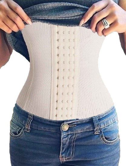 Women's Waist Trainer Corset Shapewear Tummy Control Body Shaper Waist Cincher Sport Girdle
