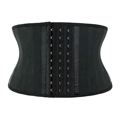 Atbuty Super Short Torso Waist Trainers Cincher Corset Tummy Shaper Slimming Latex Girdle