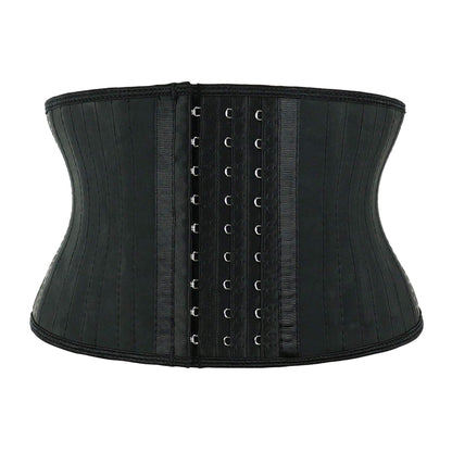 Atbuty Super Short Torso Waist Trainers Cincher Corset Tummy Shaper Slimming Latex Girdle