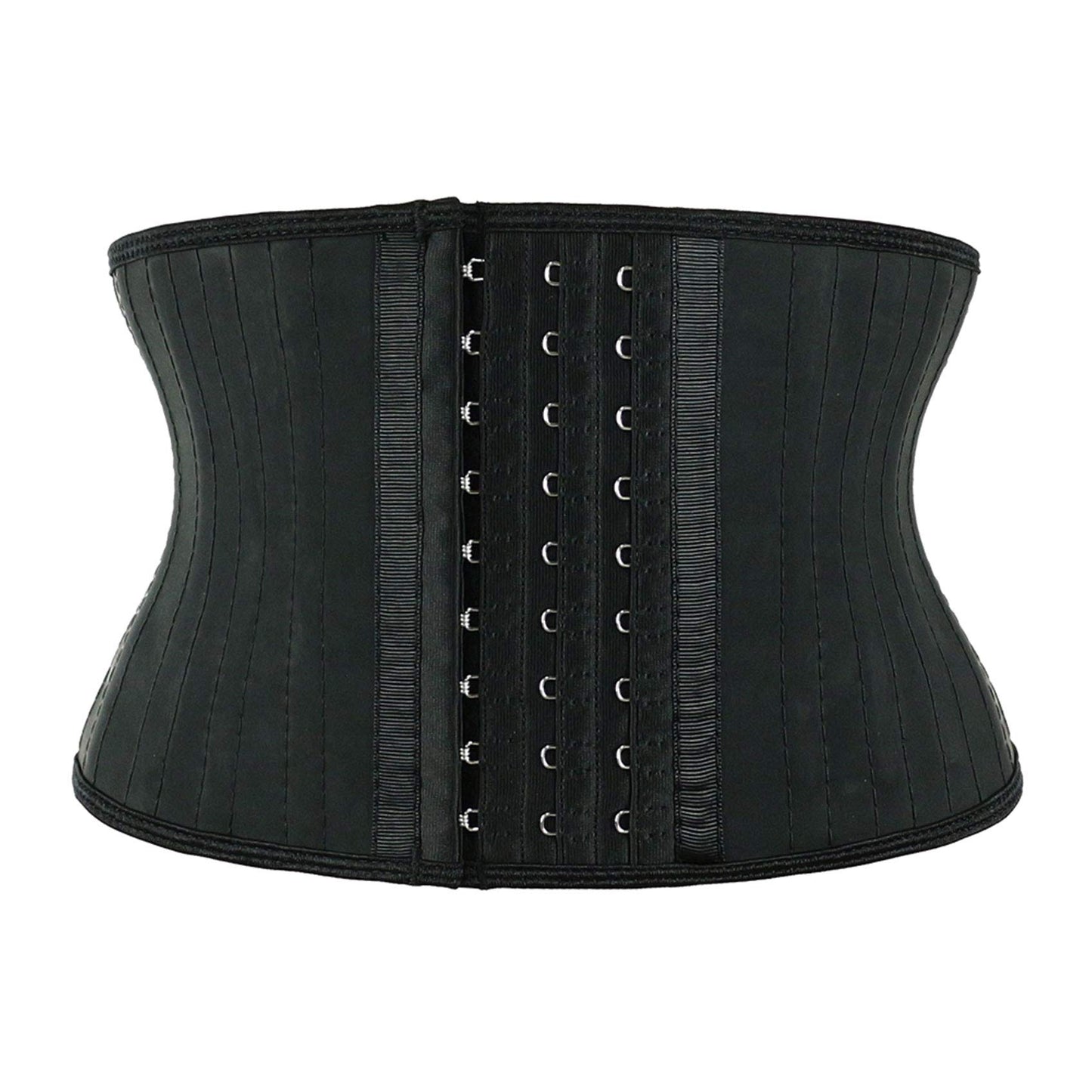Atbuty Super Short Torso Waist Trainers Cincher Corset Tummy Shaper Slimming Latex Girdle