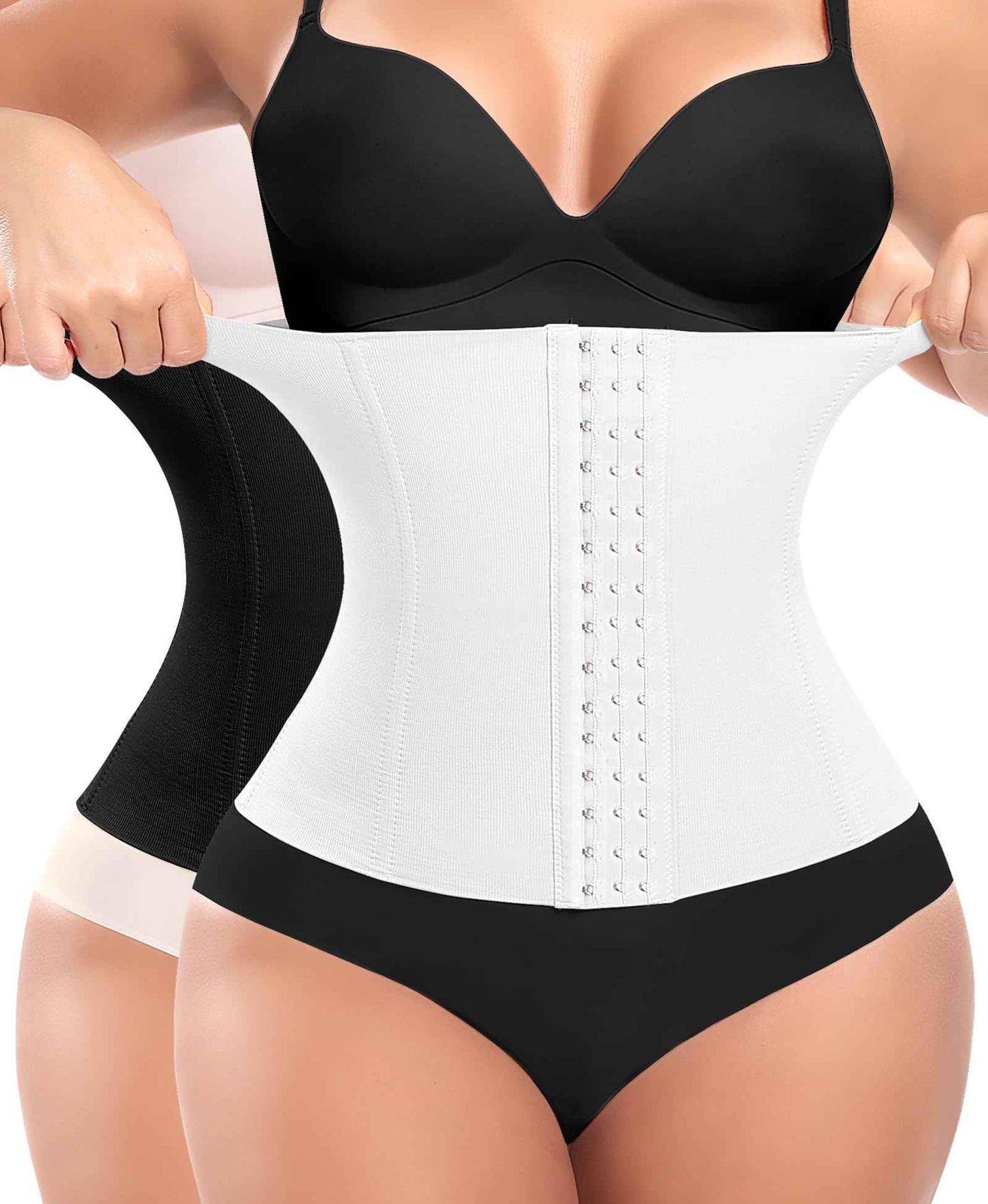 Werena Waist Trainer for Women Corset Shapewear Tummy Control Slimming Body Shaper Girdle Waist Cincher Belly Band