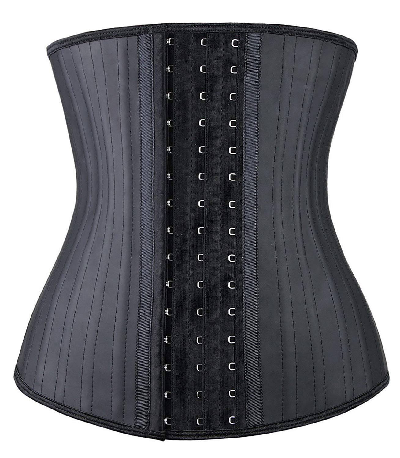YIANNA Waist Trainer for Women Latex Underbust Waist Cincher Corset Sport Girdle Hourglass Body Shaper