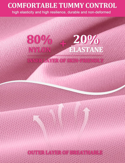 SHAPSHE Waist Trainer for Women Tummy Control Corset Sport Workout Body Shaper Compression Vest for Postpartum Gym with strap