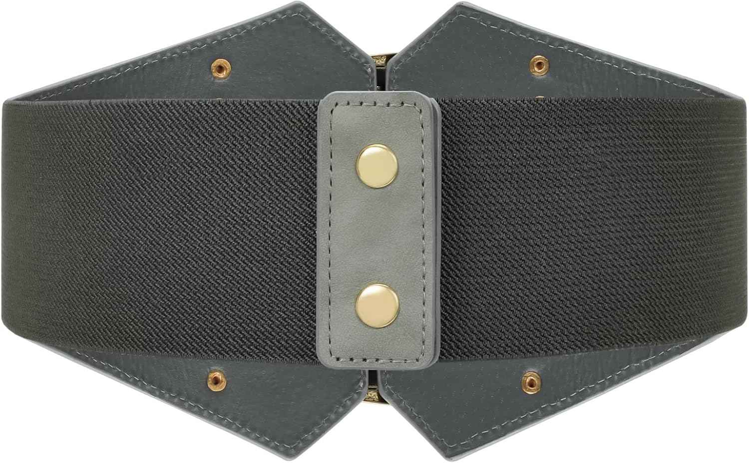 Renaissance Corset Belt for Women Wide Leather Waist Belt for Dresses and Costumes