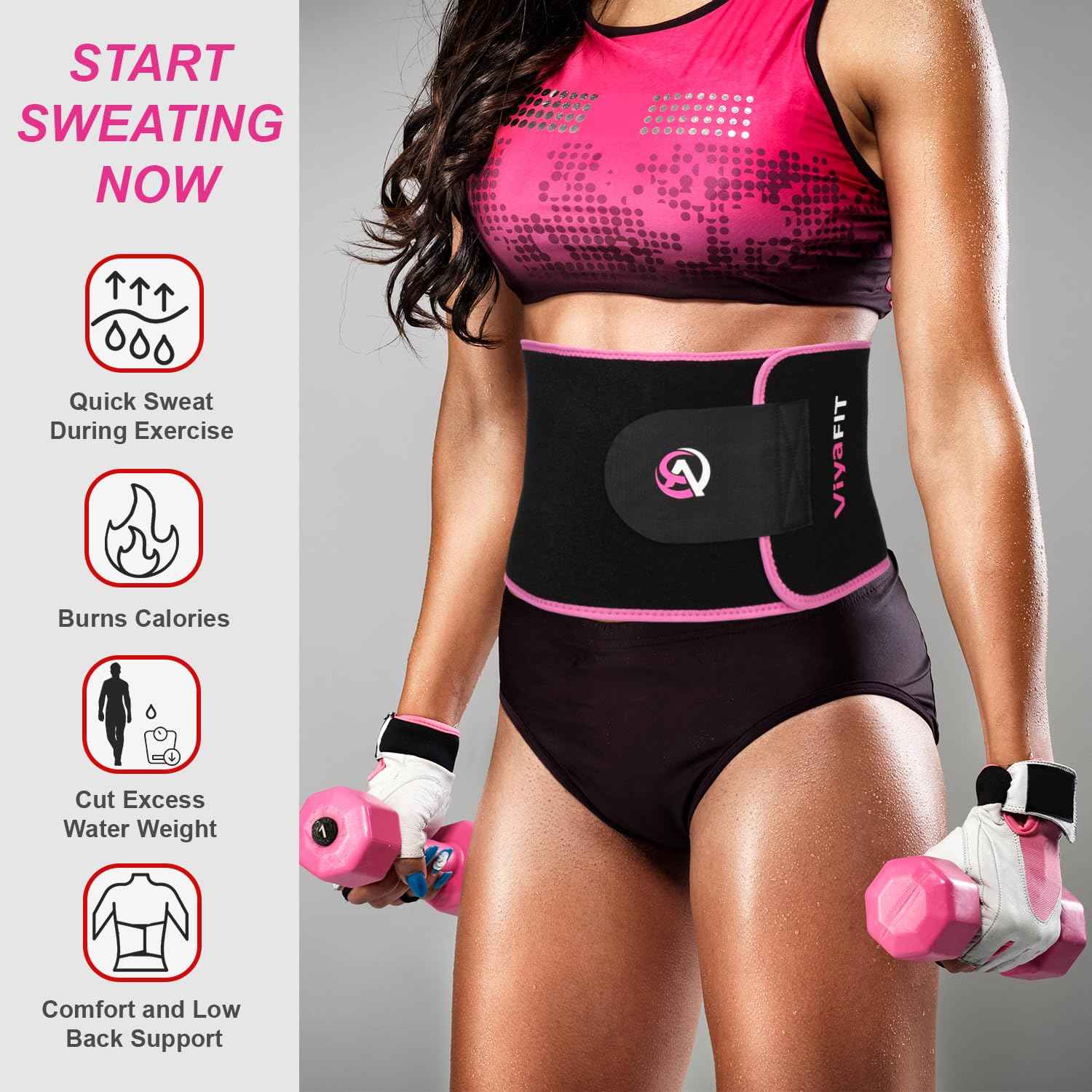 Waist Trimmer Belt, Premium Waist Trainer for Women & Men