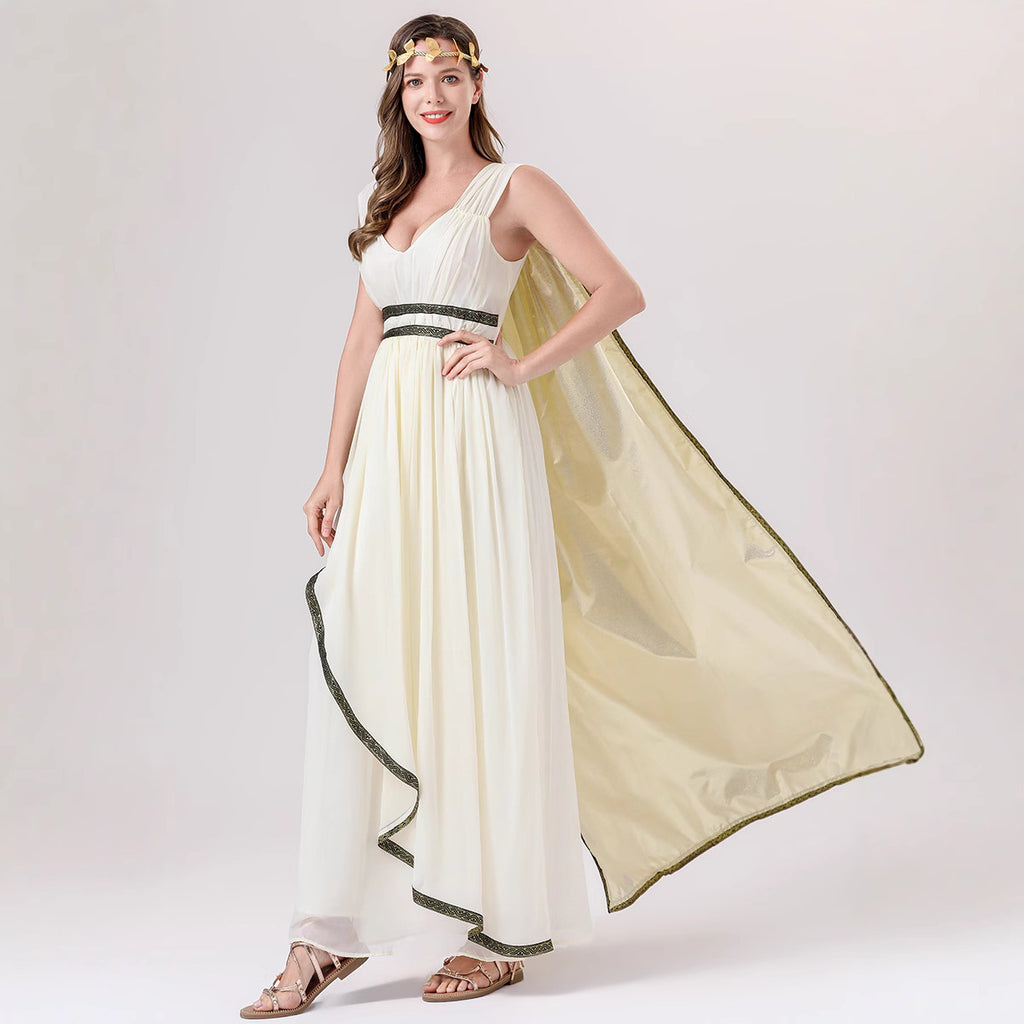 Medieval Roman Parent-Child Greek Mythology Goddess Corset Arabic Costume Halloween Masquerade Party
