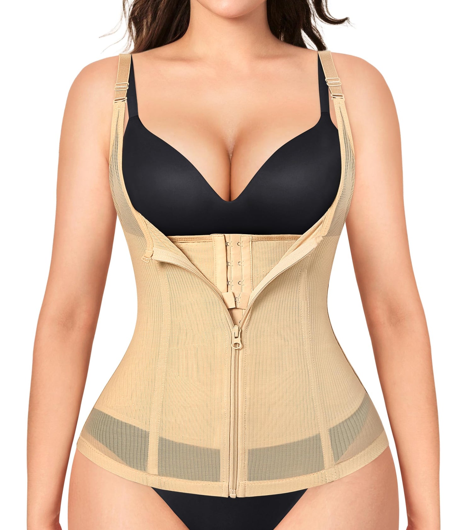 LODAY Waist Trainer for Women Corset Shapewear Waist Cincher Tummy Control Body Shaper Girdle