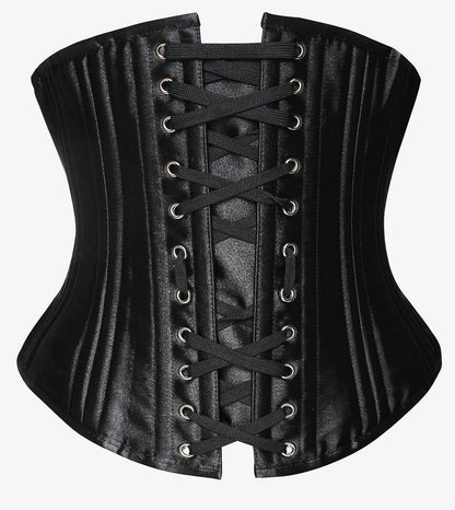 SHAPERX Women's Waist Training Corsets Underbust Heavy Duty 26 Steel Boned Hourglass Silhouette Body Shaper