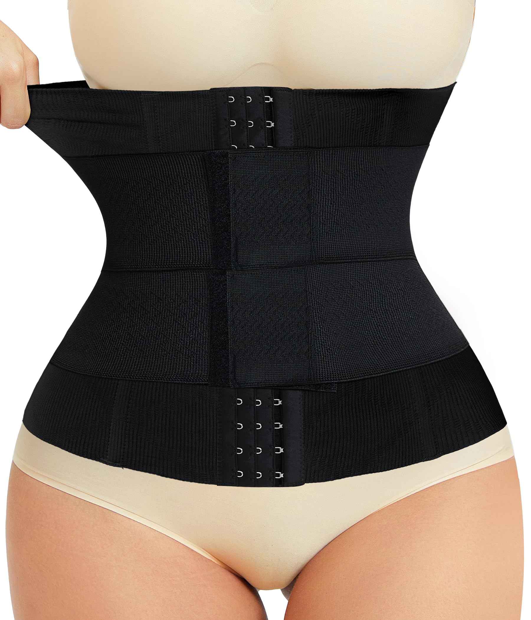 LODAY Waist Trainer Corset Shapewear Tummy Control Body Shaper Waist Cincher for Women Postpartum Belly Band Wrap