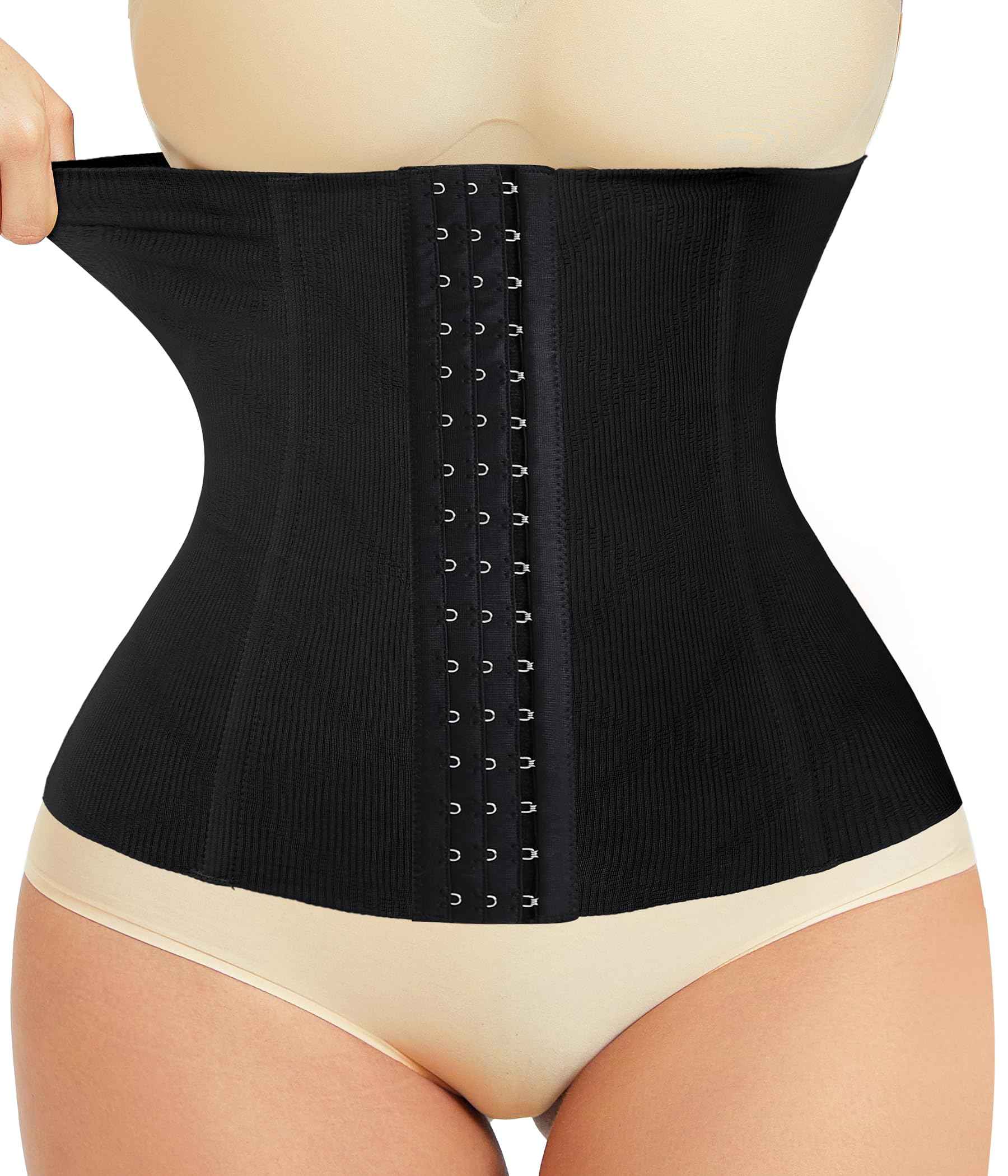 LODAY Waist Trainer Corset Shapewear Tummy Control Body Shaper Waist Cincher for Women Postpartum Belly Band Wrap