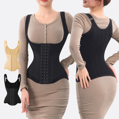 Waist Trainer for Women Corset Shapewear Tummy Control Vest Waist Cincher Shaper Workout Girdle