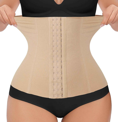 EUYZOU Womens Waist Trainer Corset Postpartum Fajas Tummy Control Girdle Shapewear Waist Cincher