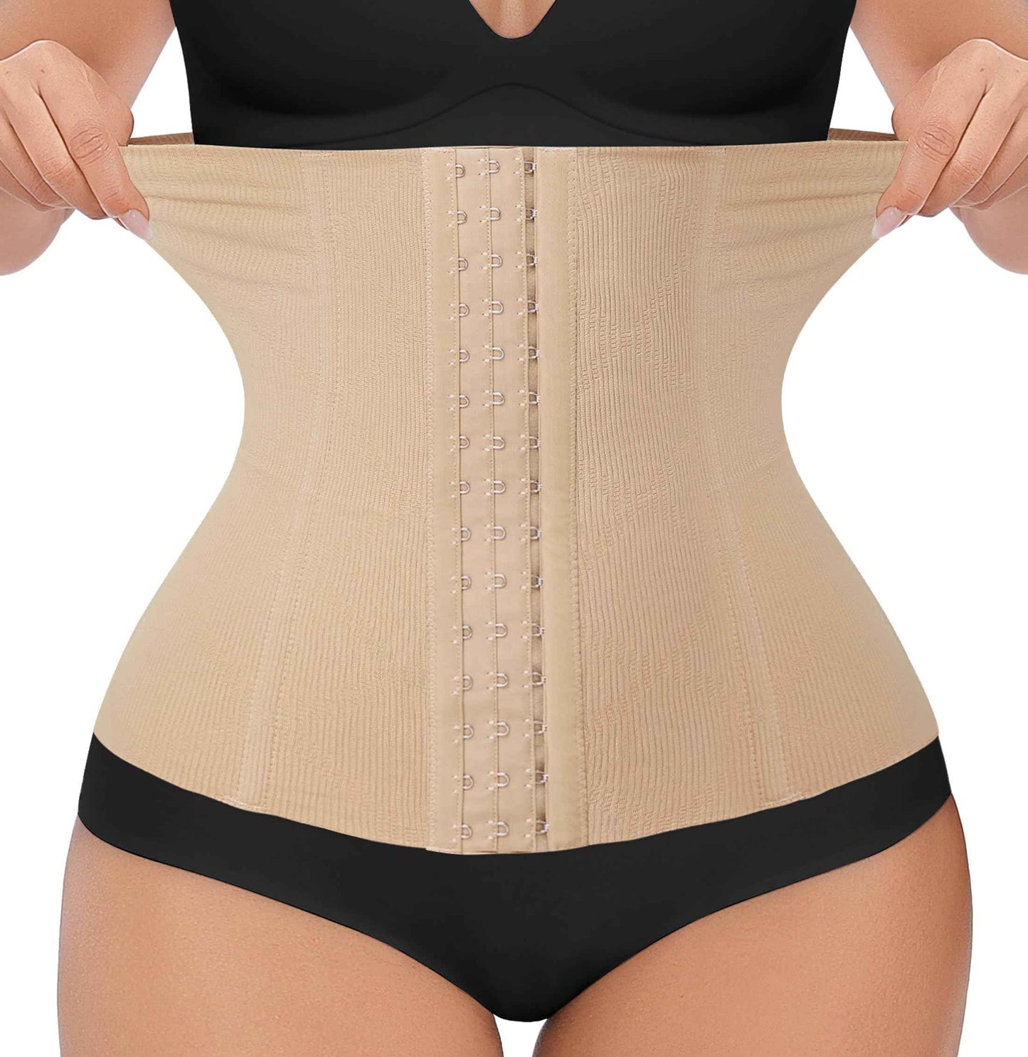 EUYZOU Womens Waist Trainer Corset Postpartum Fajas Tummy Control Girdle Shapewear Waist Cincher