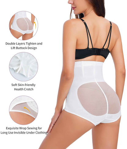 YERKOAD Tummy Control Panties for Women Shapewear Butt Lifter Short High Waist Trainer Corset Slimming Body Shaper Underwear