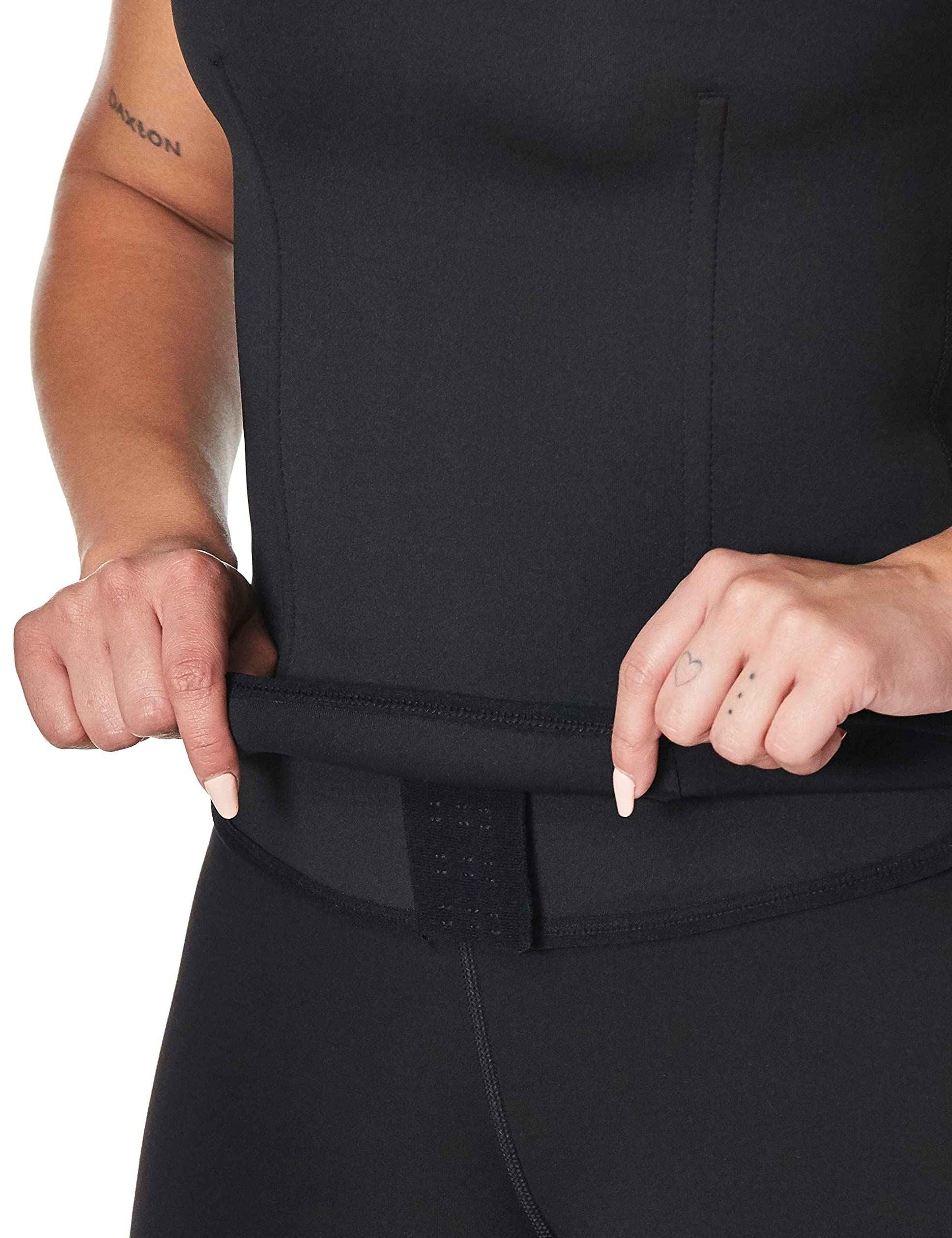 FeelinGirl Waist Trainer for Women Corset Vest Body Shaper Cincher Trimmer Tank Top Sport Girdle with Steel Bones