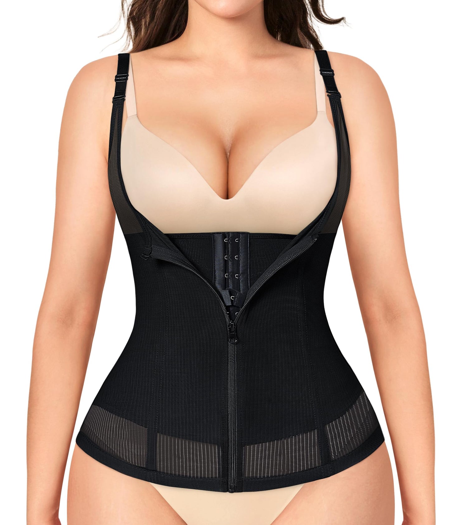 LODAY Waist Trainer for Women Corset Shapewear Waist Cincher Tummy Control Body Shaper Girdle
