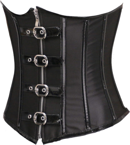bslingerie® Gothic Steampunk Heavy Duty Waist Cincher Underbust Corset
