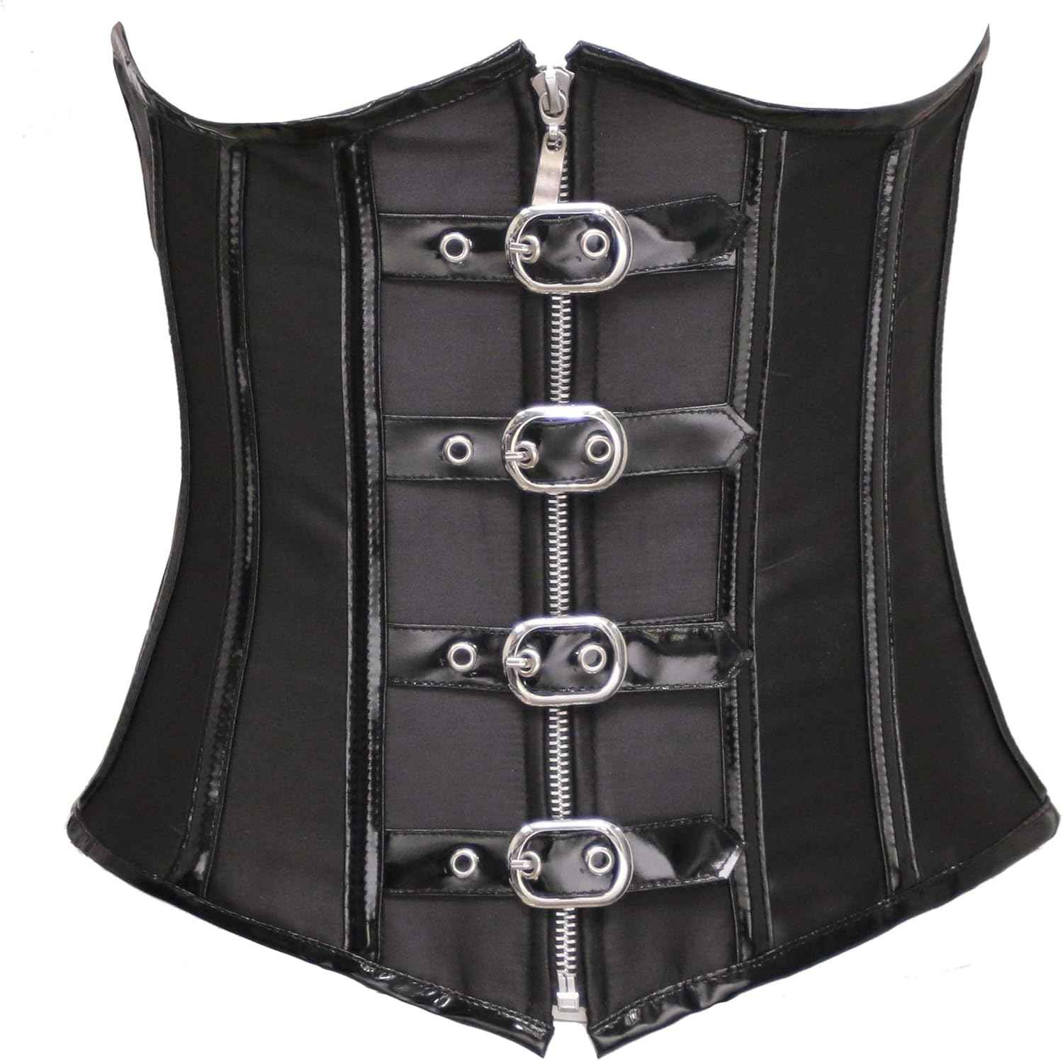 bslingerie® Gothic Steampunk Heavy Duty Waist Cincher Underbust Corset