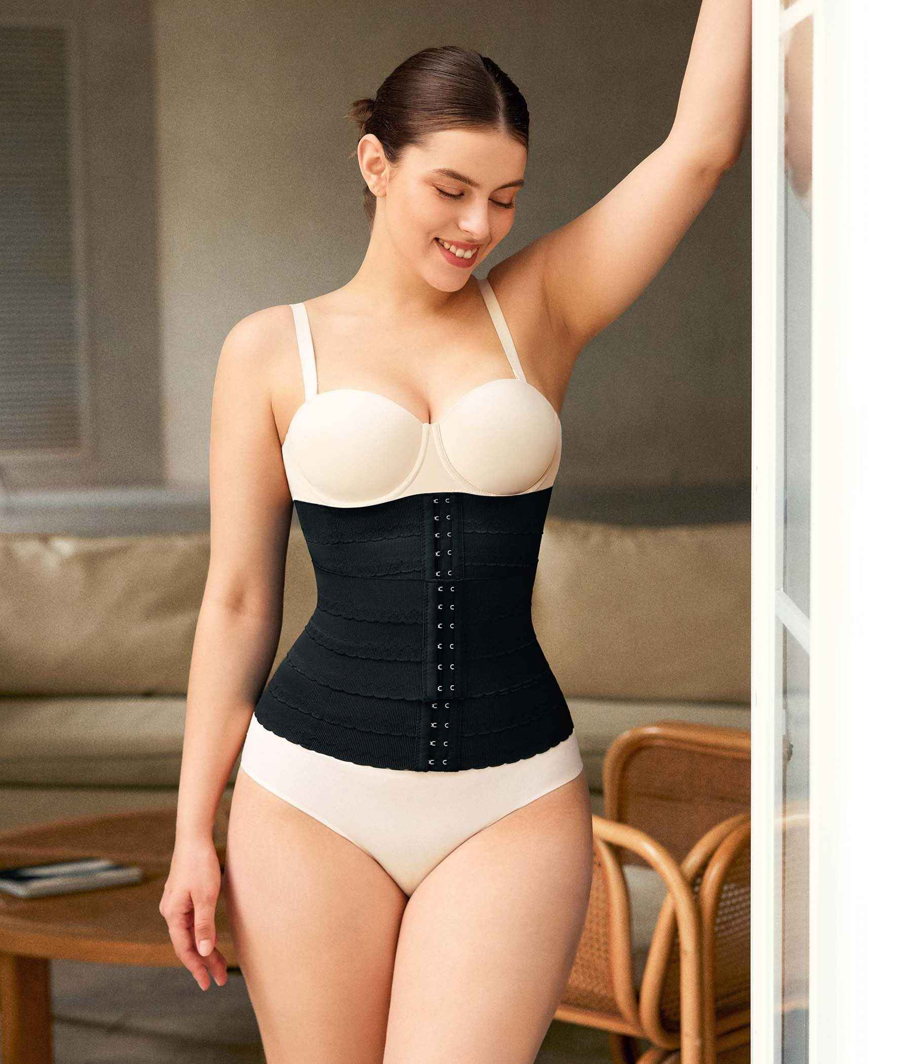 LODAY Waist Trainer for Women Corset Shapewear Tummy Control Faja Body Shaper Waist Cincher