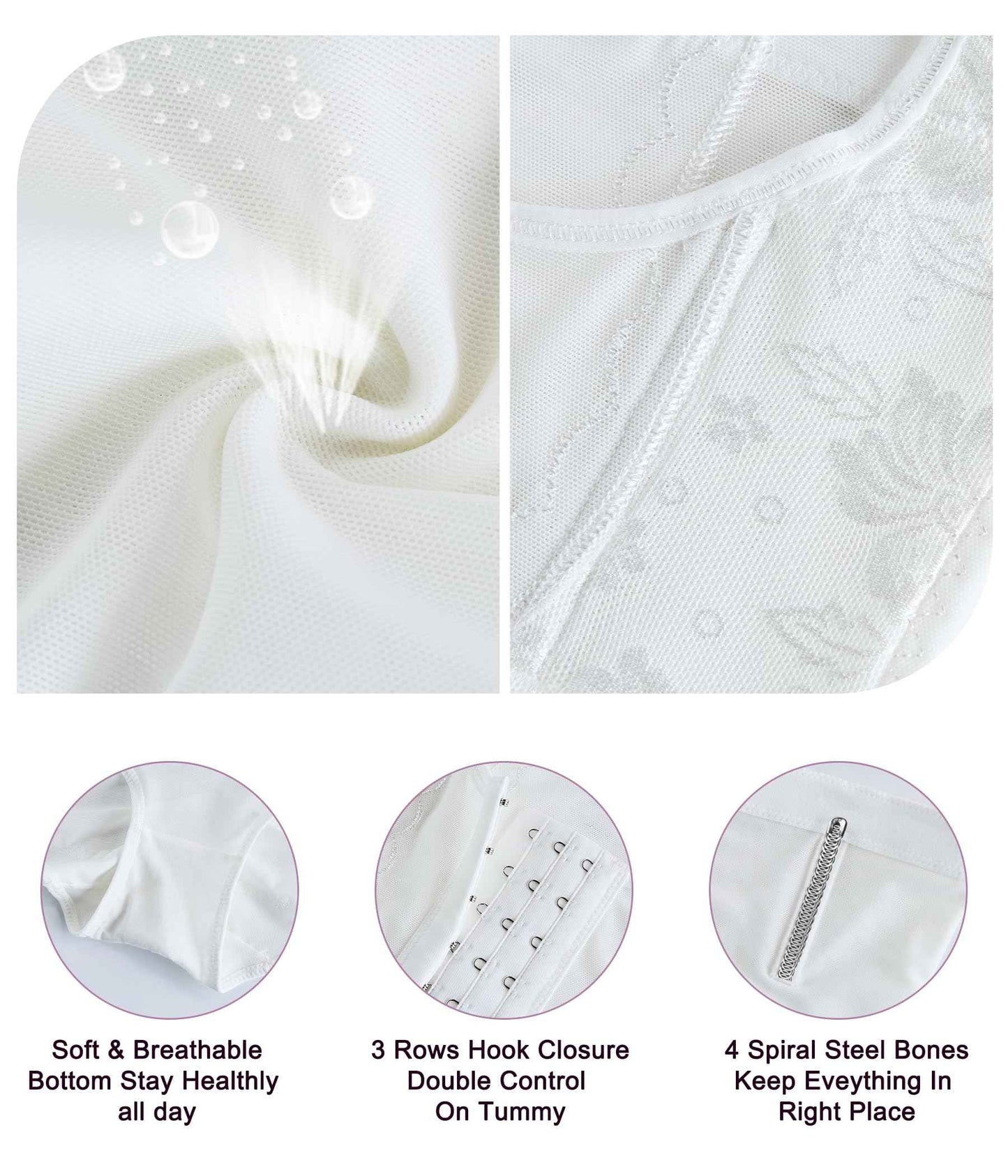 YERKOAD Tummy Control Panties for Women Shapewear Butt Lifter Short High Waist Trainer Corset Slimming Body Shaper Underwear