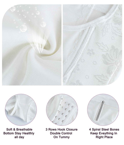 YERKOAD Tummy Control Panties for Women Shapewear Butt Lifter Short High Waist Trainer Corset Slimming Body Shaper Underwear