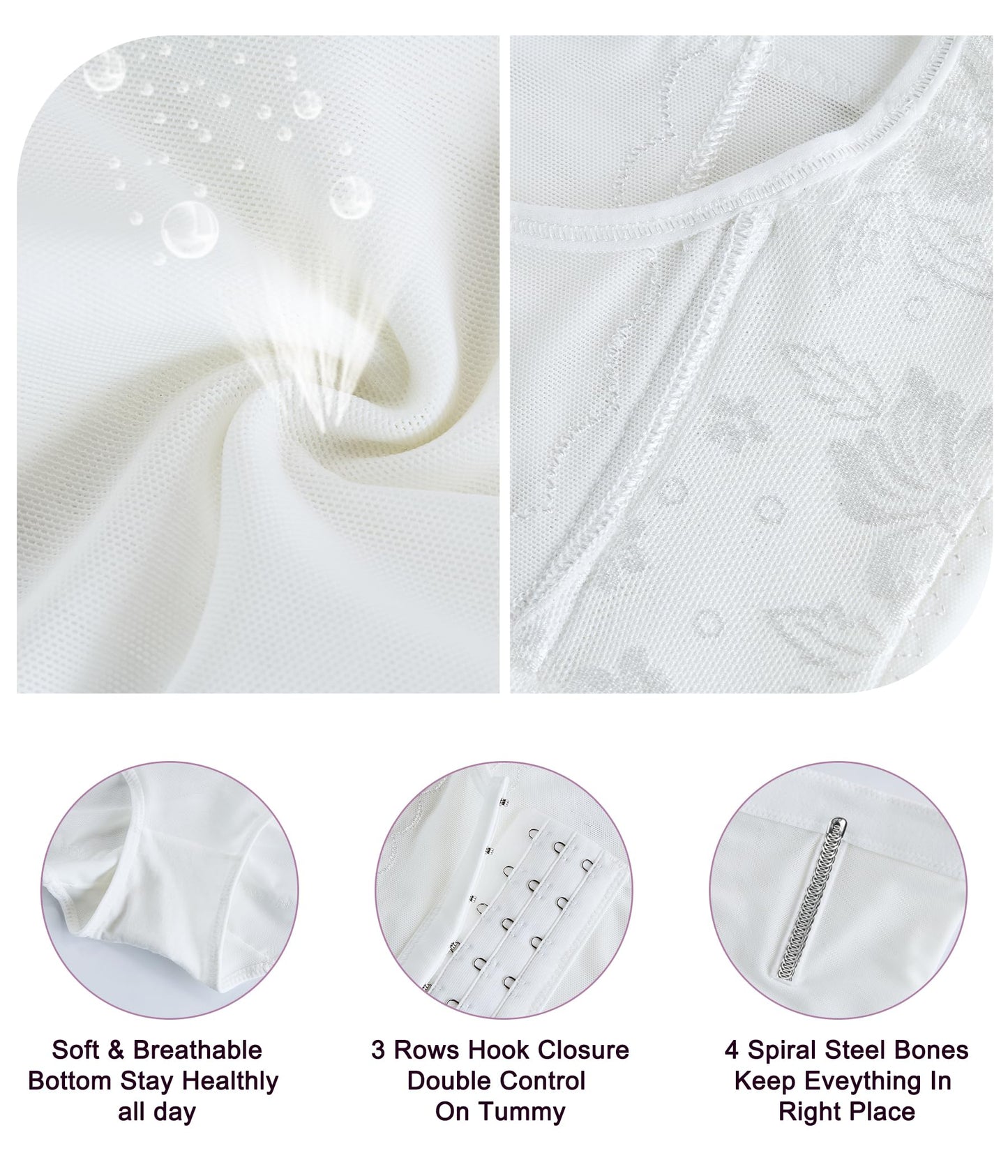 YERKOAD Tummy Control Panties for Women Shapewear Butt Lifter Short High Waist Trainer Corset Slimming Body Shaper Underwear