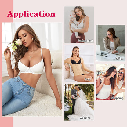 Gotoly Women Waist Trainer Corset Tummy Control Shapewear Upper Arm Shaper Post Surgical Slimmer Compression Tops