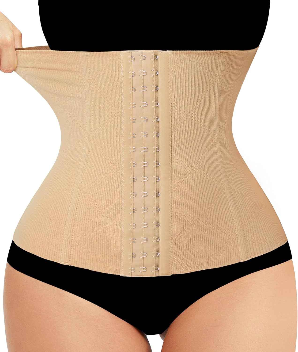 LODAY Waist Trainer Corset Shapewear Tummy Control Body Shaper Waist Cincher for Women Postpartum Belly Band Wrap